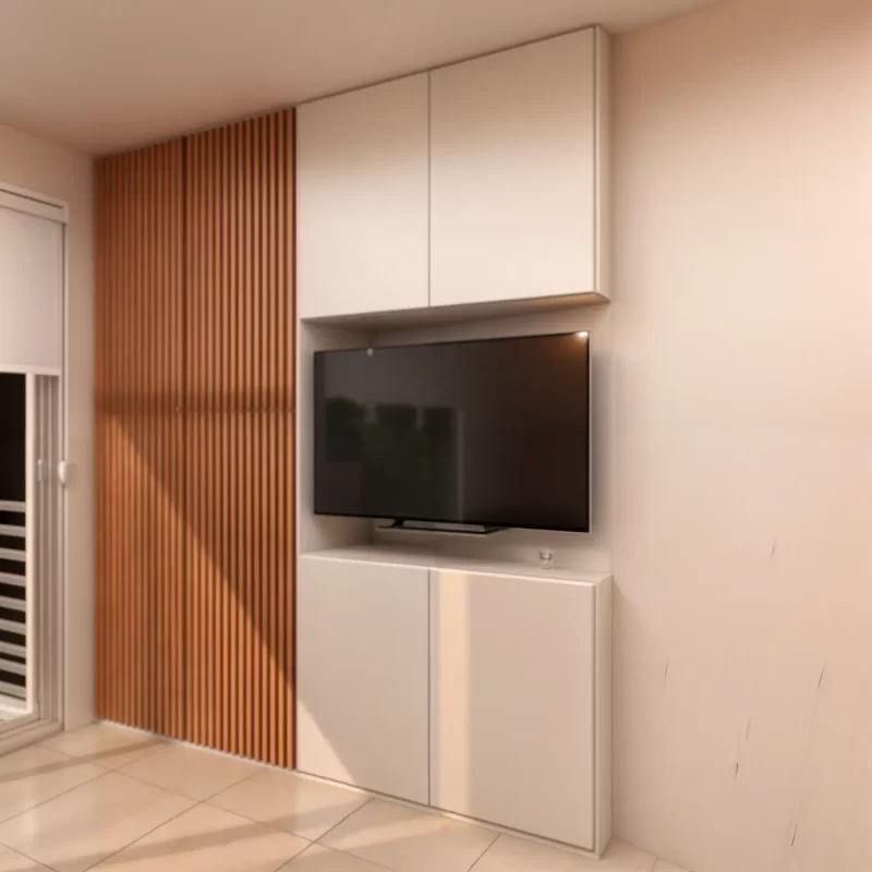 RENDER MUEBLE TV